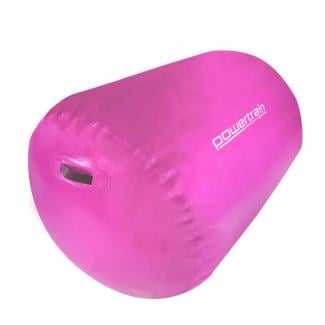 Inflatable Gymnastics Air Barrel Exercise Roller 120cm x 75cm - Pink