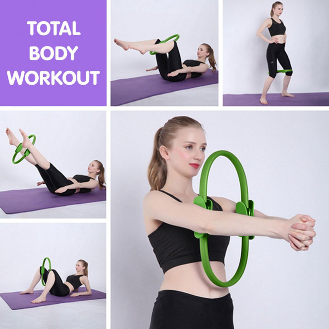 Magic Circle Pilates Ring 40cm - Green Image 8