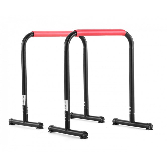 Powertrain Pair Dip Bar Parallette Stand Workout Station