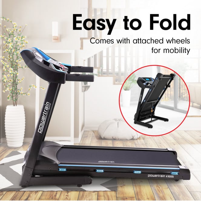Powertrain K1000 Electric Treadmill with Power Auto Incline Image 10
