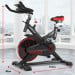 Powertrain RX-200 Exercise Spin Bike Cardio Cycling - Red Image 6 thumbnail