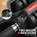 20kg Powertrain Gen2 Home Gym Adjustable Dumbbell Image 2 thumbnail