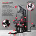Powertrain JX-89 Multi Station Home Gym 68kg Weight Cable Machine Image 4 thumbnail