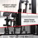 Powertrain JX-89 Multi Station Home Gym 68kg Weight Cable Machine Image 5 thumbnail