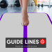 4m x 1m x 20cm Air Track Inflatable Tumbling Mat Gymnastics - Purple Grey Image 3 thumbnail