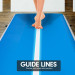 Air Track Powertrain 5m x 1m Inflatable Tumbling Gymnastics Mat - Blue White Image 3 thumbnail