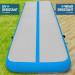 Air Track Powertrain 7m x 1m Inflatable Gymnastics Mat Tumbling - Grey Blue Image 6 thumbnail