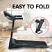 Powertrain MX1 Electric Treadmill with Incline and 12 Programs Image 8 thumbnail
