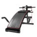 Powertrain Incline Decline Sit-Up Gym Bench with Resistance Bands and Rowing Bar thumbnail