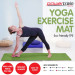 Powertrain Eco-Friendly TPE Yoga Pilates Exercise Mat 6mm - Green Image 8 thumbnail