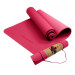 Powertrain Eco-Friendly TPE Yoga Pilates Exercise Mat 6mm - Rose Pink thumbnail