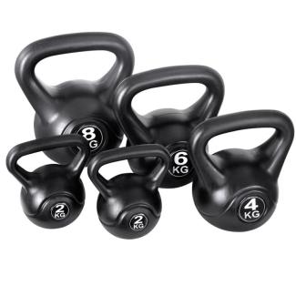 5 pc Kettlebell kit exercise weights