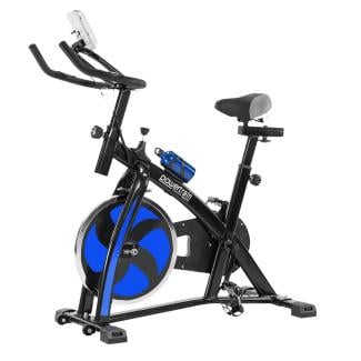 Powertrain XJ-91 Home Gym Flywheel Exercise Spin Bike - Blue