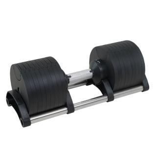 Powertrain Eon 36kg Dial-Up Adjustable Dumbbell Home Gym Weights