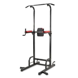 Powertrain J06 Multi-Function Power Tower Pull Up Chin Up Dip Station Heavy Duty Home Gym Strength Training Equipment