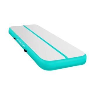 Air Track Powertrain 4m x 2m Gymnastics Mat Tumbling Exercise - Grey Green