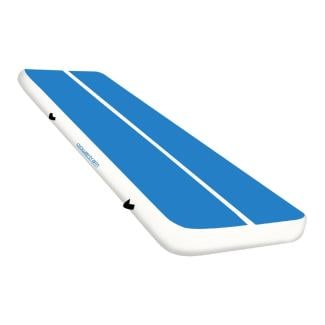 Air Track Powertrain 6m x 2m Gymnastics Mat Tumbling Exercise - Blue White
