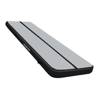 Air Track Powertrain 6m x 2m Gymnastics Mat Tumbling Exercise - Grey Black
