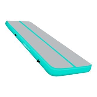 Air Track Powertrain 6m x 2m Gymnastics Mat Tumbling Exercise - Grey Green