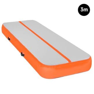 3m x 1m x 20cm Air Track Inflatable Tumbling Mat Gymnastics - Orange