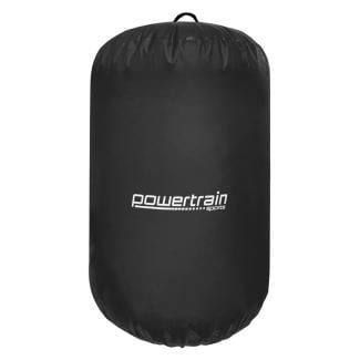 Inflatable Gymnastics Air Barrel Exercise Roller 120cm x 75cm - Black