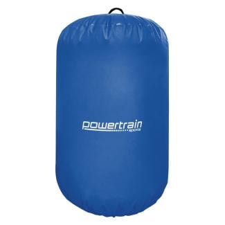 Powertrain Inflatable Air Barrel Gymnastics Roller 120cm x 75cm - Blue PVC Tumbling Mat for Flips & Balance