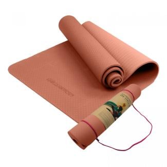 Casall Women's ECO Yoga Mat With Carry Strap in Black CASALL