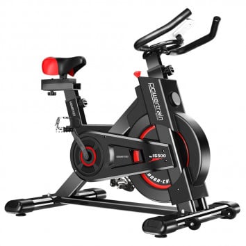 spin bike with watts