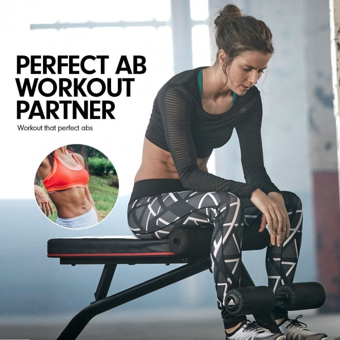 ADIDAS Adjustable Abs Bench Press Exercise Incline Decline Image 5