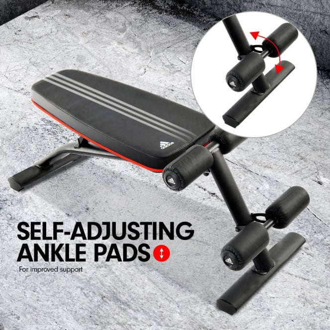 ADIDAS Adjustable Abs Bench Press Exercise Incline Decline Image 6