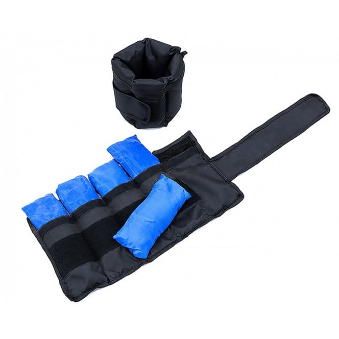 2x 5kg Adjustable Ankle Exercise Running Weights Image 5