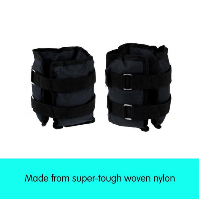 Powertrain 2x 2kg Lead-Free Ankle Weights Image 4