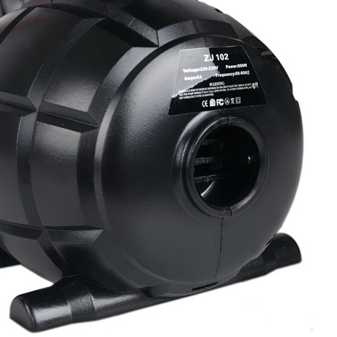 500W Electric Air Pump - Black Image 5
