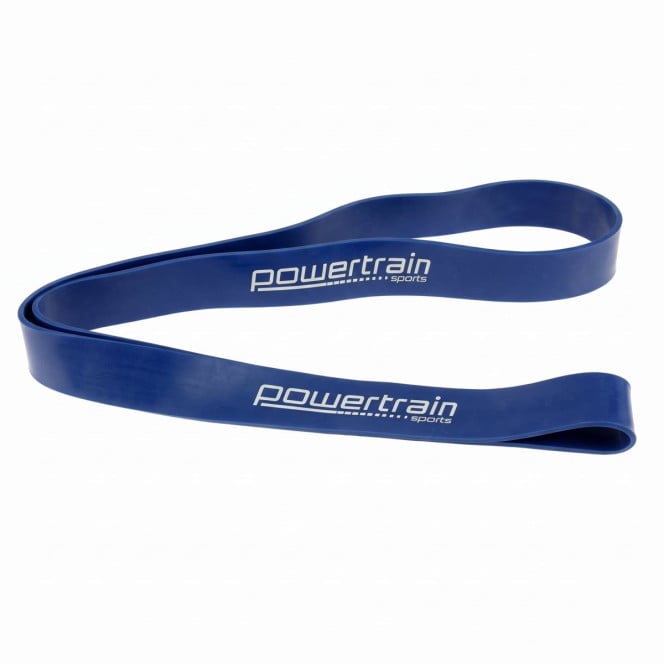 1 x Powertrain Home Workout Resistance Bands Gym Exercise Blue Image 3
