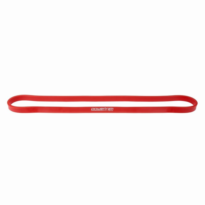 1 x Powertrain Home Workout Resistance Bands Gym Exercise Red Image 3