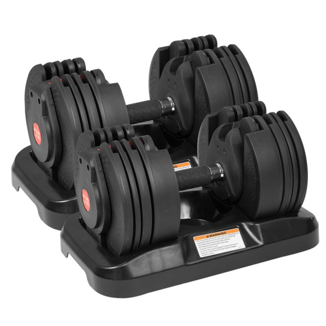 Powertrain GEN2 40KG Adjustable Dumbbell Set with FID Weight Bench Image 4