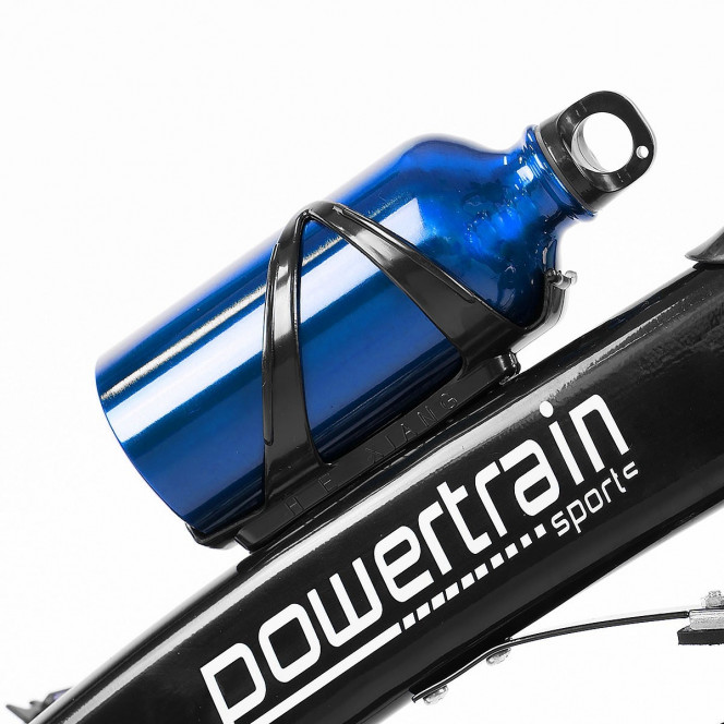 Powertrain XJ-91 Home Gym Flywheel Exercise Spin Bike - Blue Image 10