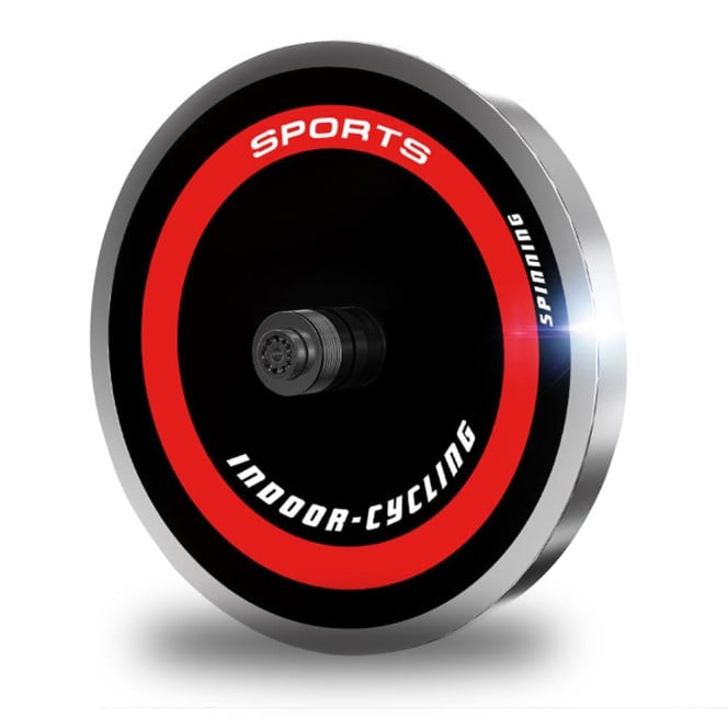 Powertrain IS-500 Heavy-Duty Exercise Spin Bike Electroplated - Black Image 4