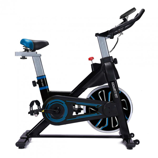 Powertrain RX-600 Exercise Spin Bike - Blue Image 12
