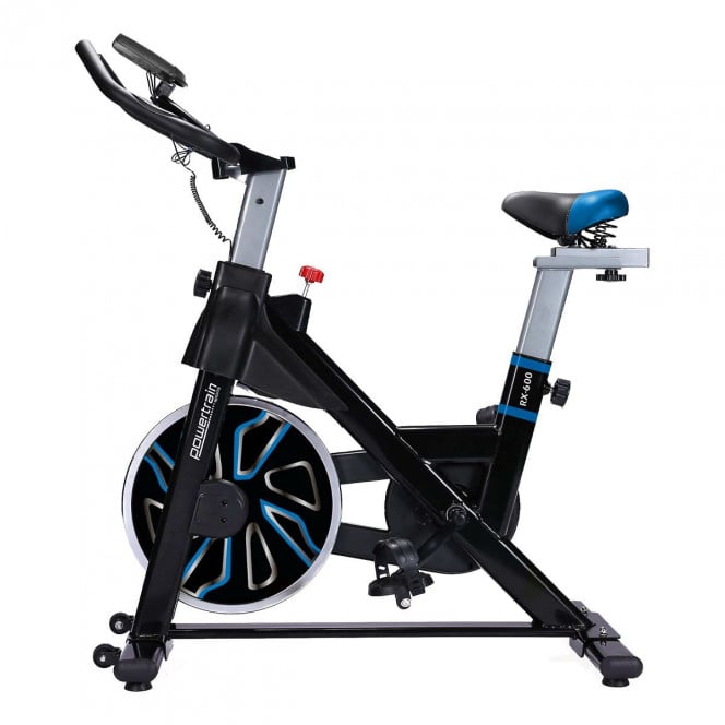 Powertrain RX-600 Exercise Spin Bike - Blue Image 11
