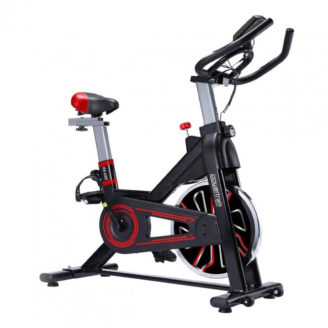 Powertrain RX-600 Exercise Spin Bike - Red