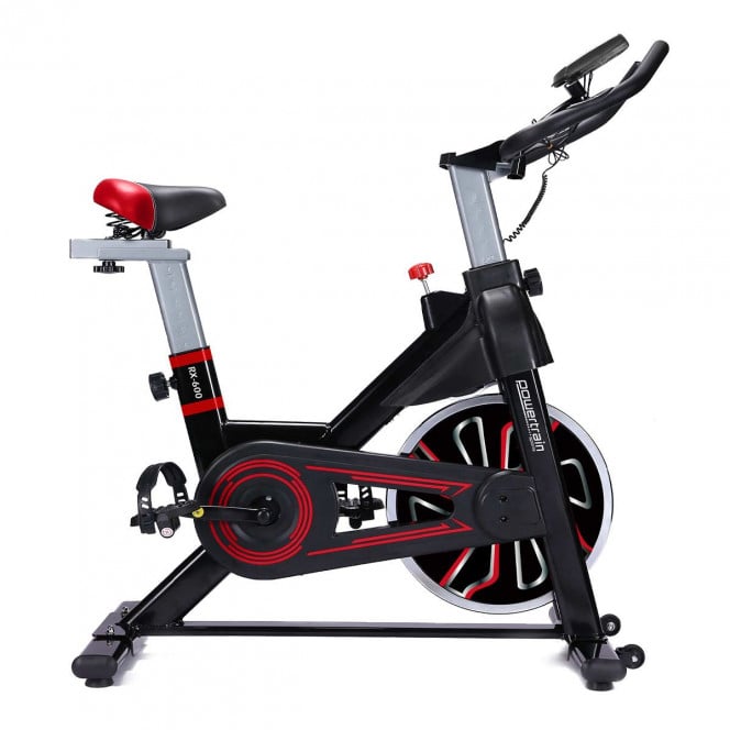 Powertrain RX-600 Exercise Spin Bike - Red Image 2