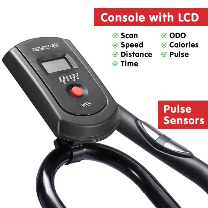 Powertrain RX-600 Exercise Spin Bike - Red Image 5