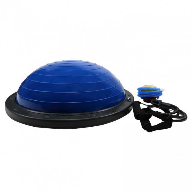 Powertrain Fitness Yoga Ball Home Gym Workout Balance Trainer - Blue Image 2