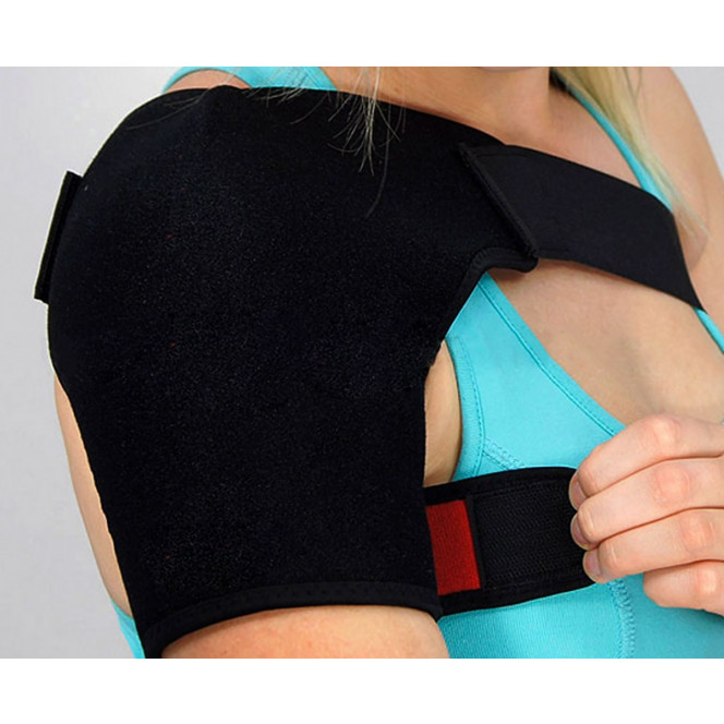 Shoulder Compression Bandage Sports Support Protector Brace Strap Wrap Image 3