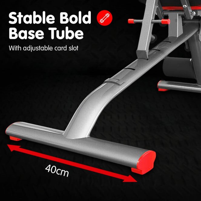 Powertrain Home Gym Bench Adjustable Flat Incline Decline FID Image 5