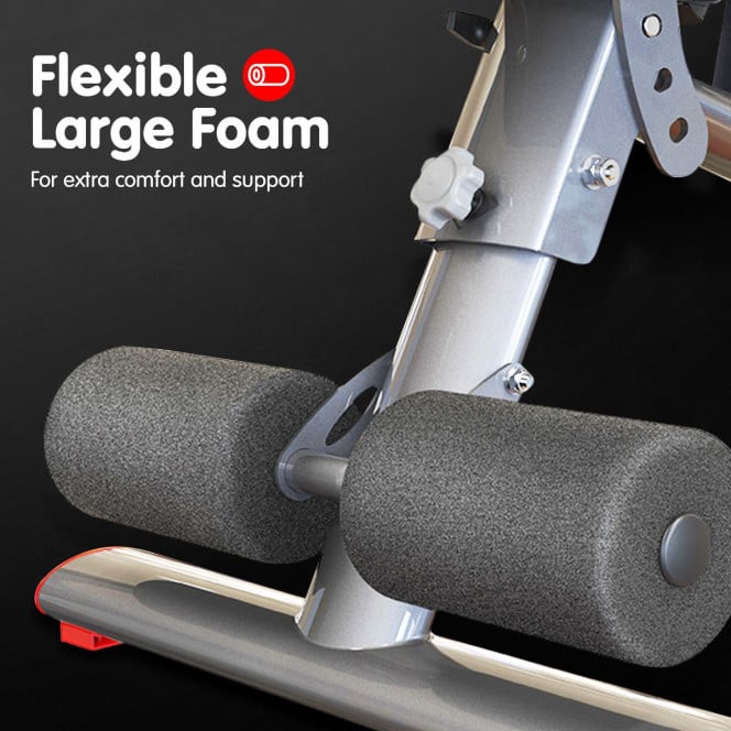 Powertrain Home Gym Bench Adjustable Flat Incline Decline FID Image 6