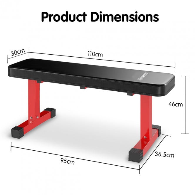 Powertrain Home Gym Flat Bench Press Fitness Equipment Image 6