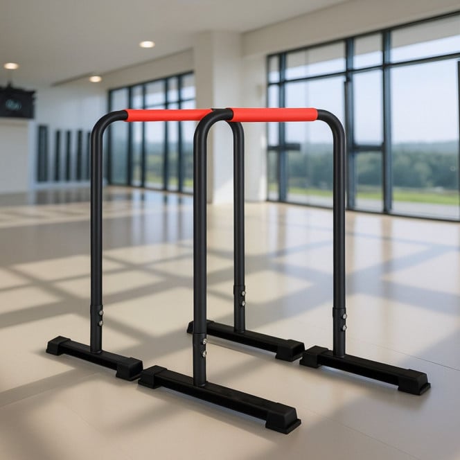 Powertrain Dip Bars Pair Load Capacity 200kg Separated Type Push-up Bars Image 7