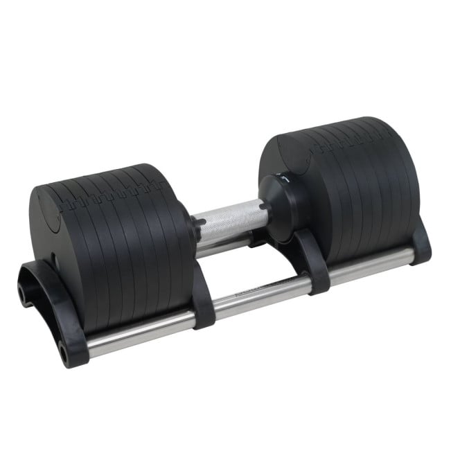 Powertrain Eon 36kg Dial-Up Adjustable Dumbbell Home Gym Weights
